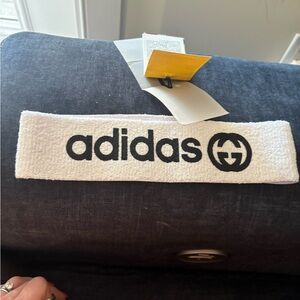 NWT- Adidas x Gucci Women's White Hairband